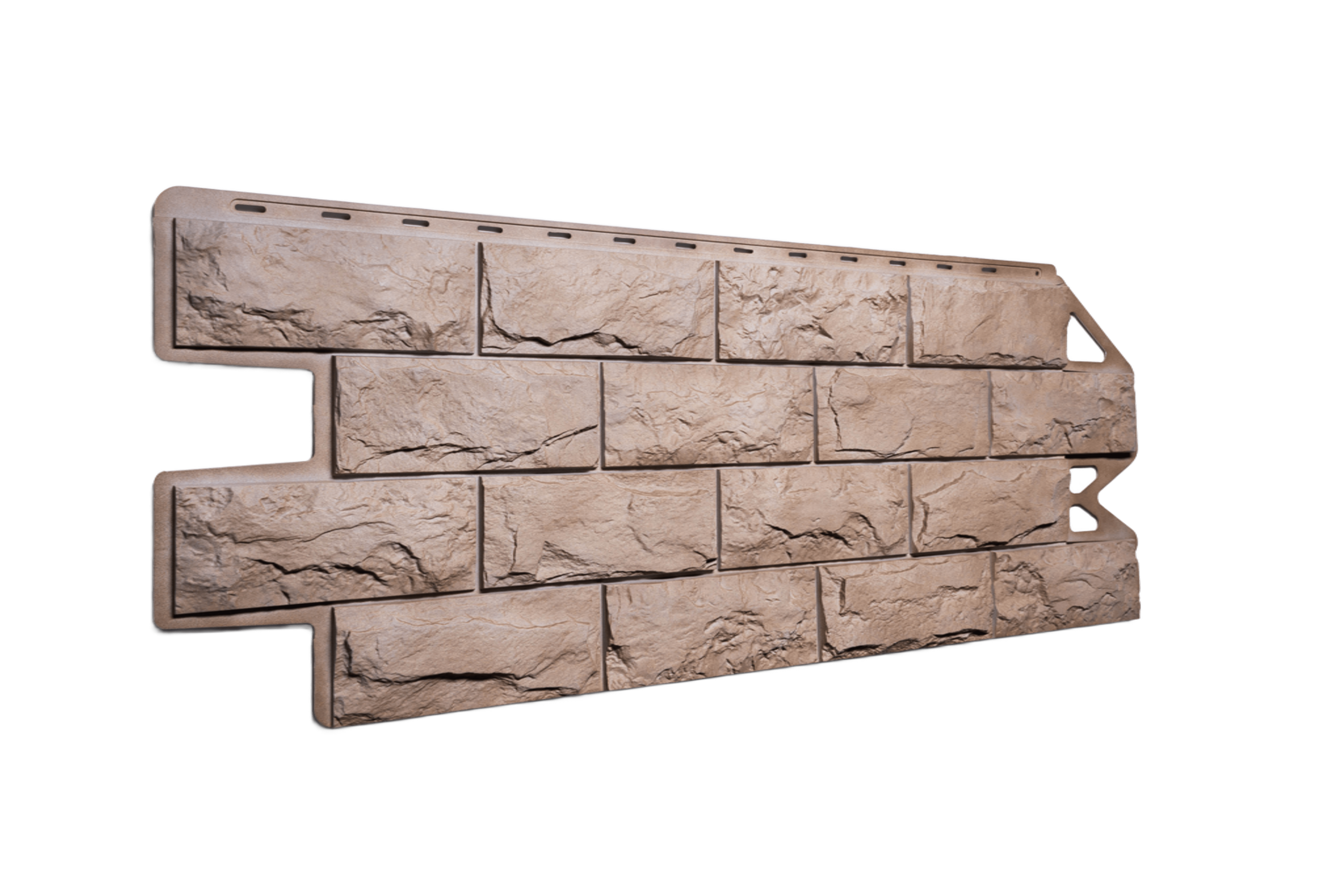 Фасадная панель Starke 3D Базальт Песочный